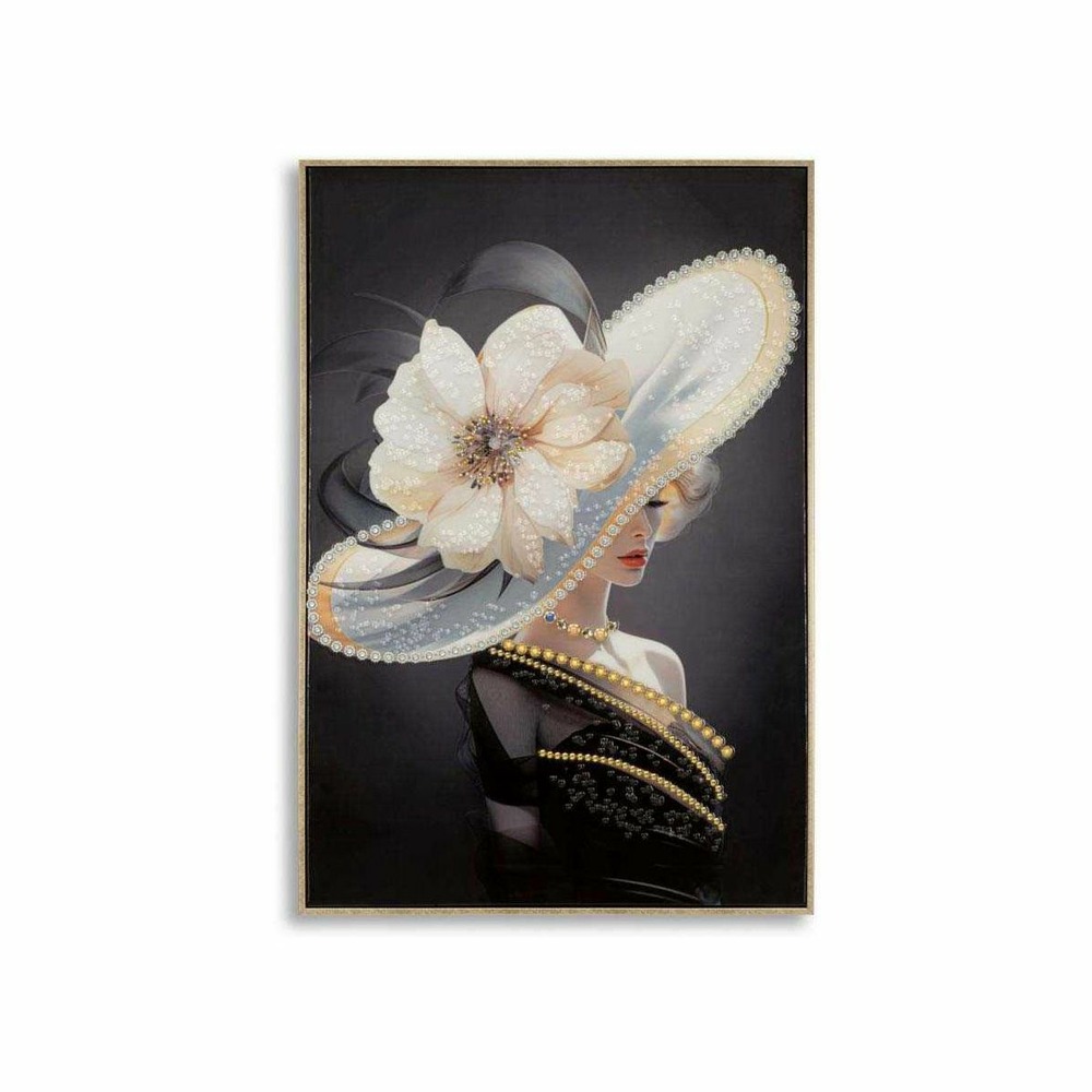 Tableau en toile et métal wien hat 62 x 4 x 92 cm modèle 1