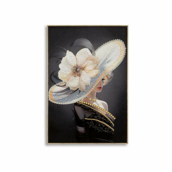 Tableau en toile et métal wien hat 62 x 4 x 92 cm modèle 1