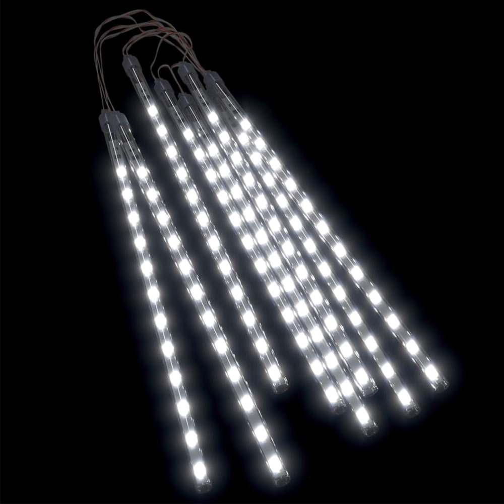 Guirlandes lumineuses 8 pcs 30 cm 192 led blanc froid