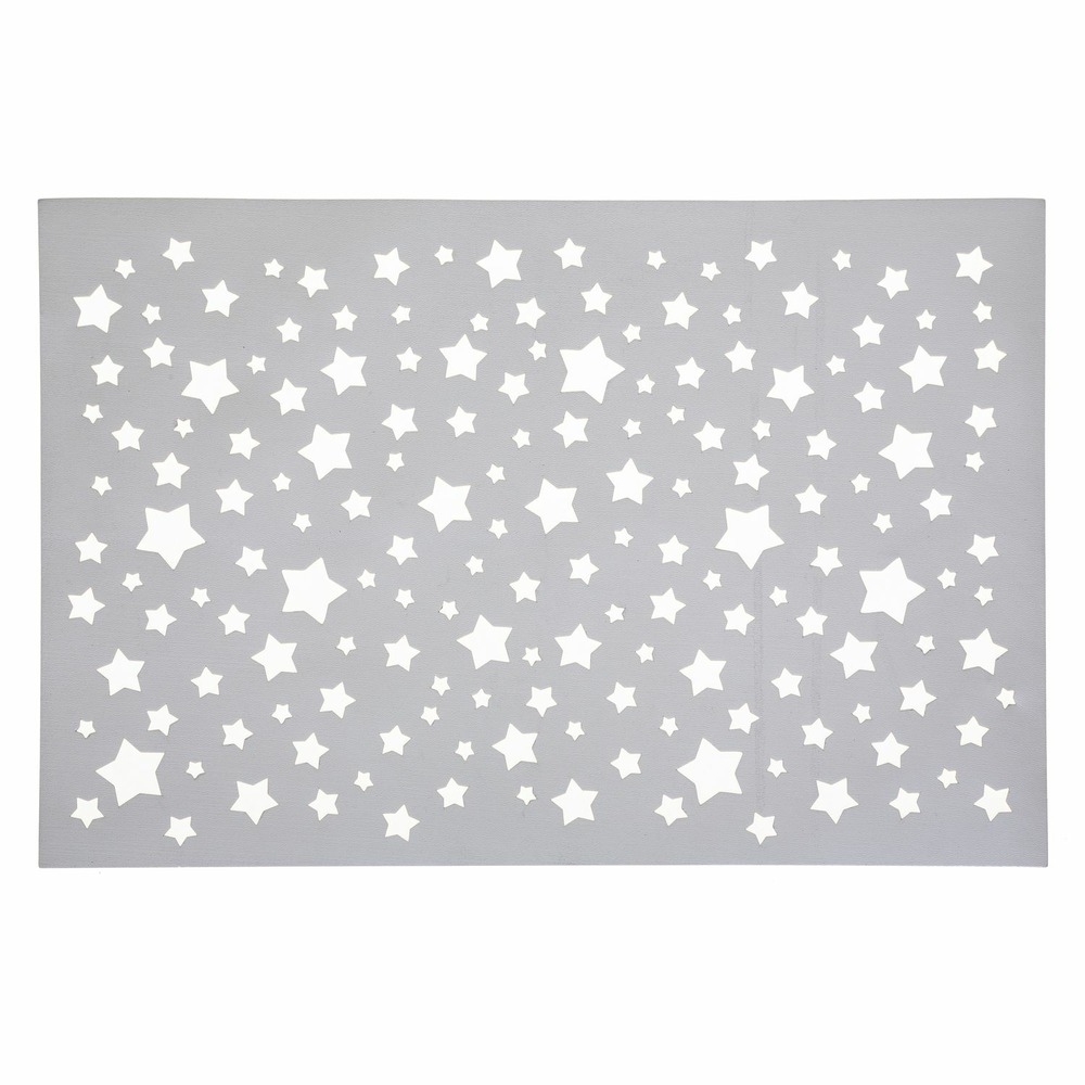 Lot 6x set de table de noël design ajouré etoile