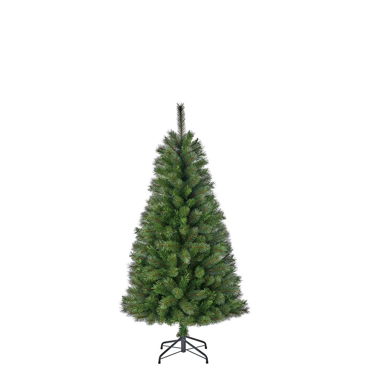 Black box arbre de noël artificiel medford - 81x81x155 cm - aiguille dure - vert