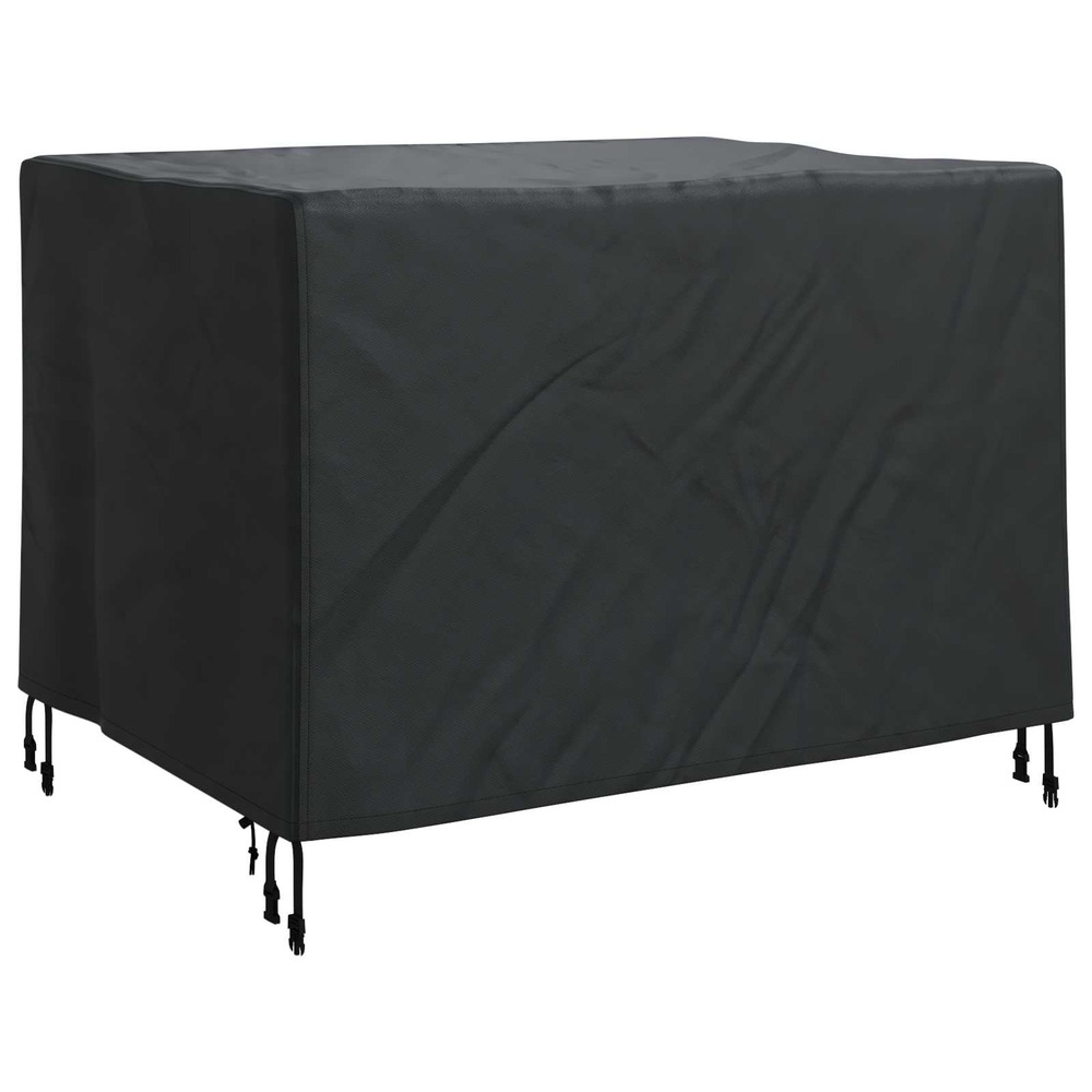 Housse pour meubles uni noir 110 x 84 x 70 cm tissu oxford 420d