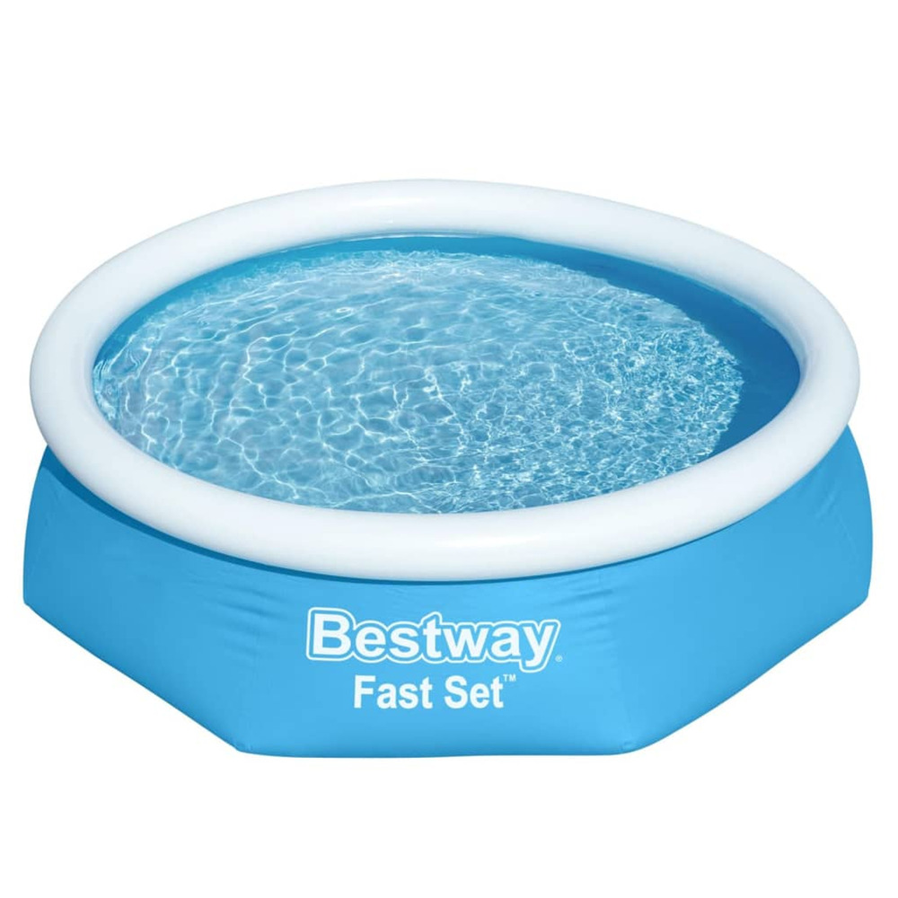 Piscine ronde fast set 244x61 cm bleu