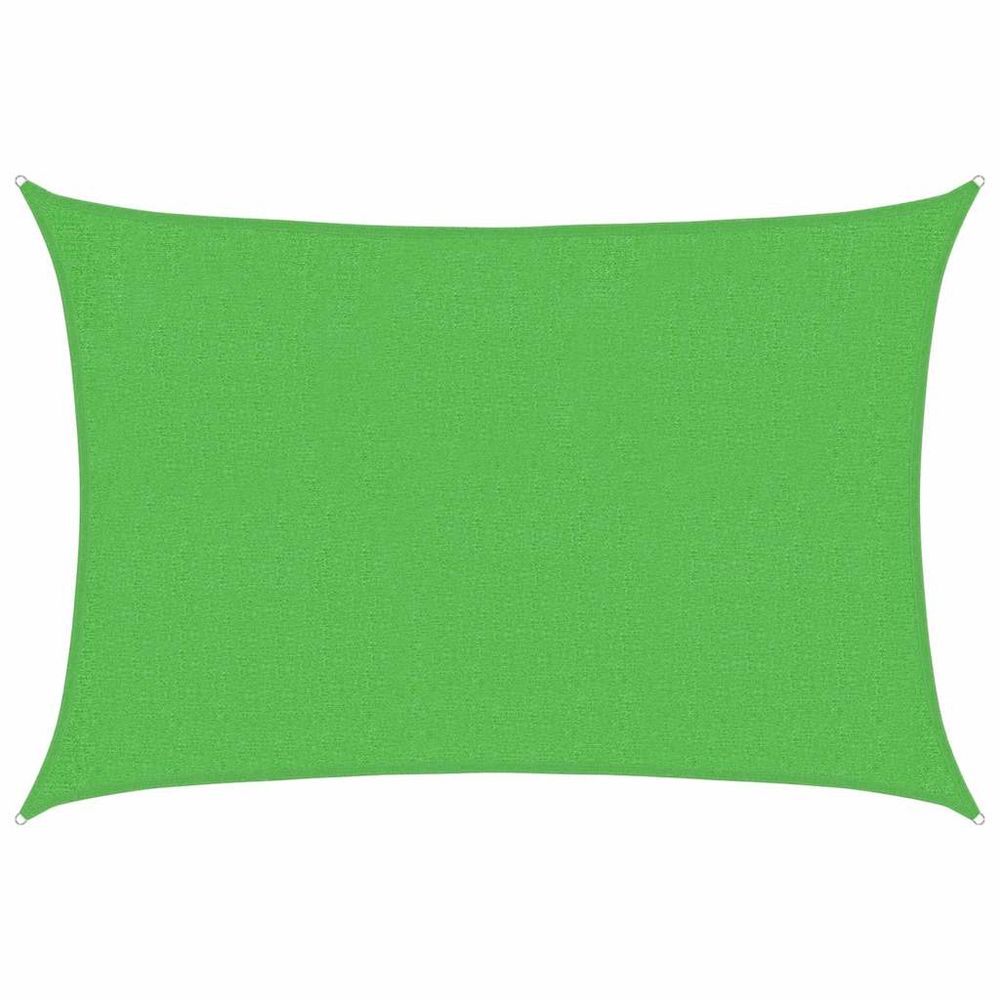 Voile d'ombrage 160 g/m² vert clair 2x3 m pehd