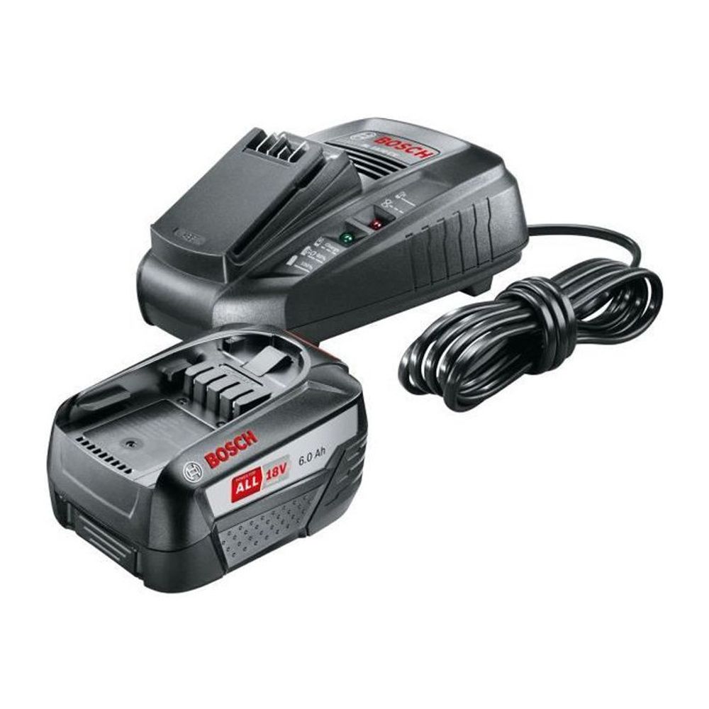 Bosch pack batterie - starter set bat 1x6,0ah + chargeur al1830cv