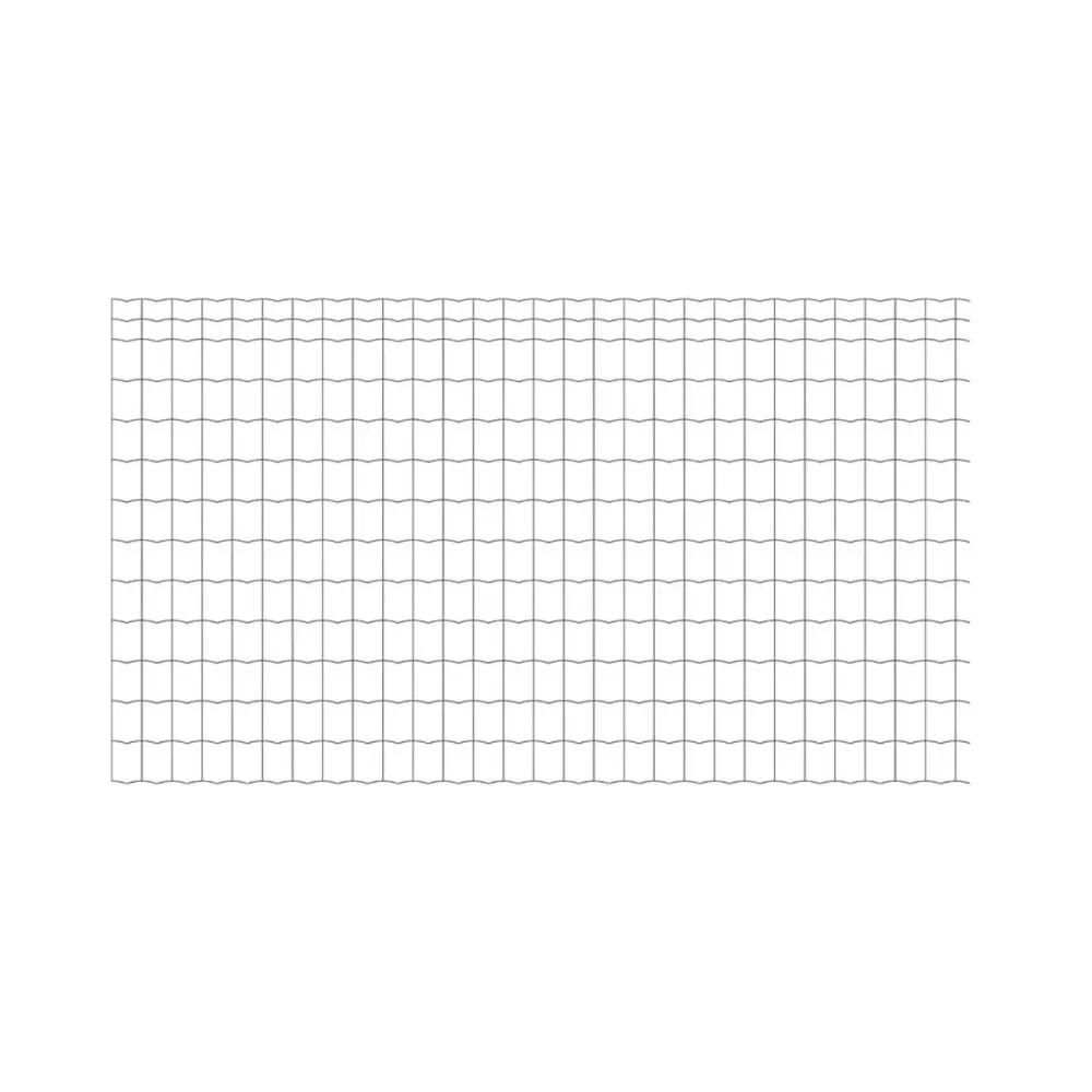 Kit complet 20 m de rouleau grillage soudé pvc - maille 100x75mm - fil 2,1mm - hauteur 1,50 m