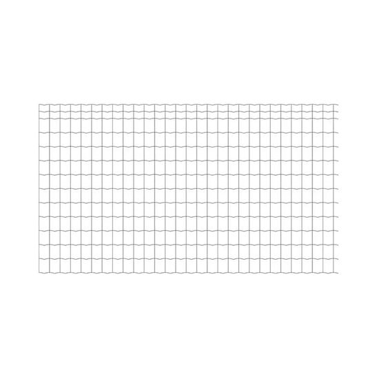 Kit complet 20 m de rouleau grillage soudé pvc - maille 100x75mm - fil 2,1mm - hauteur 1,50 m