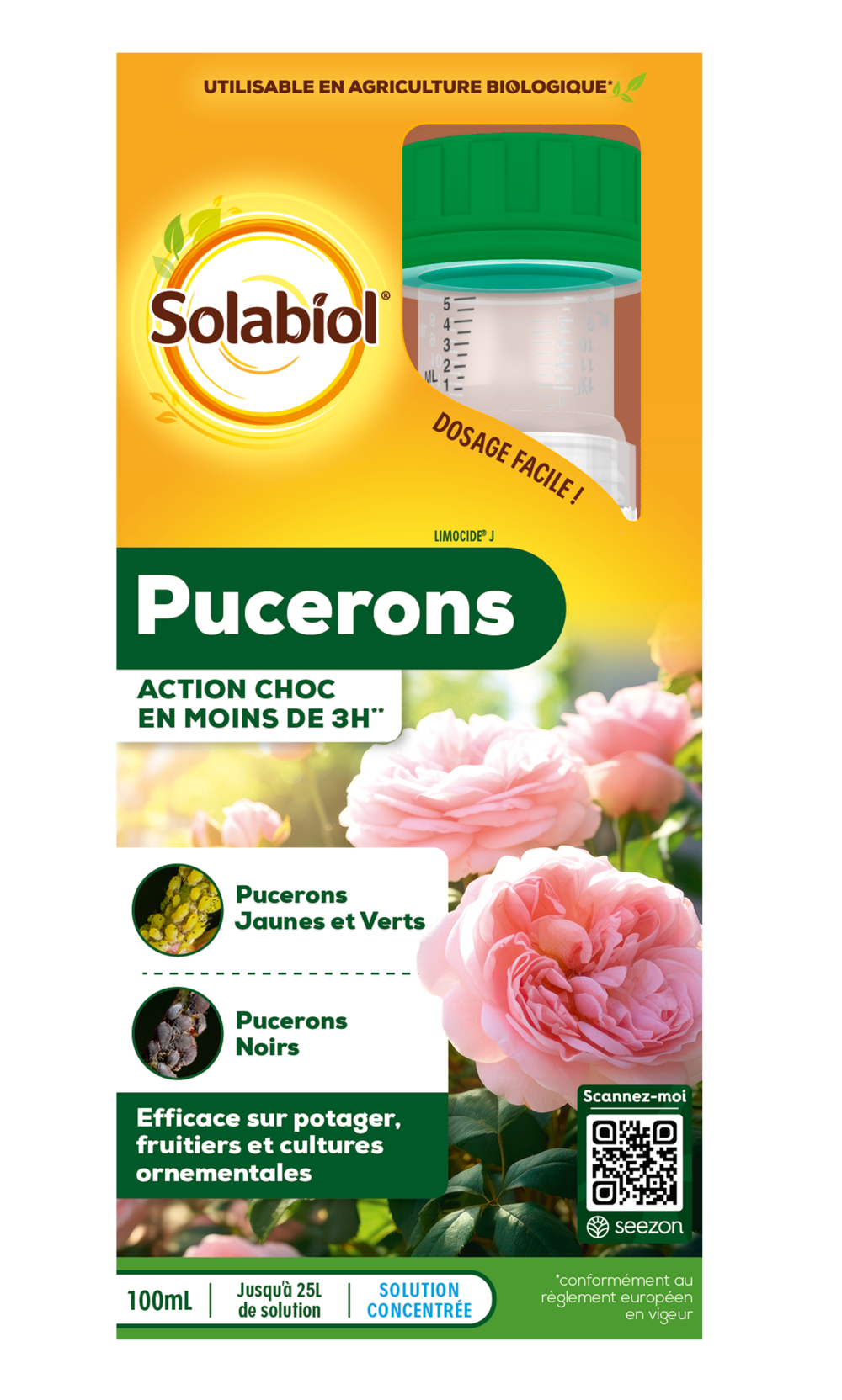 Action choc pucerons - etui 100 ml à diluer