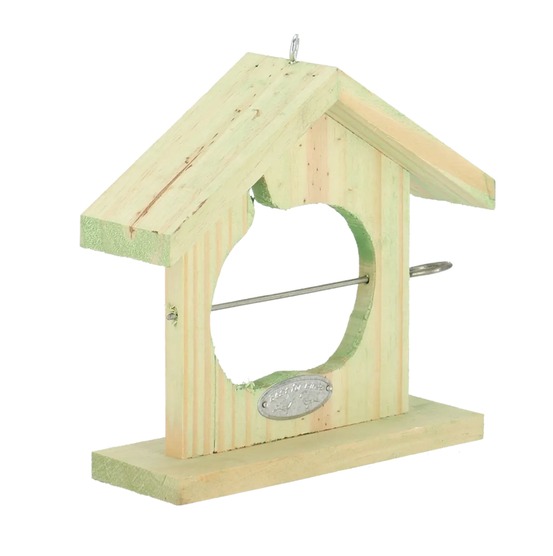 Maison à pommes pour oiseaux