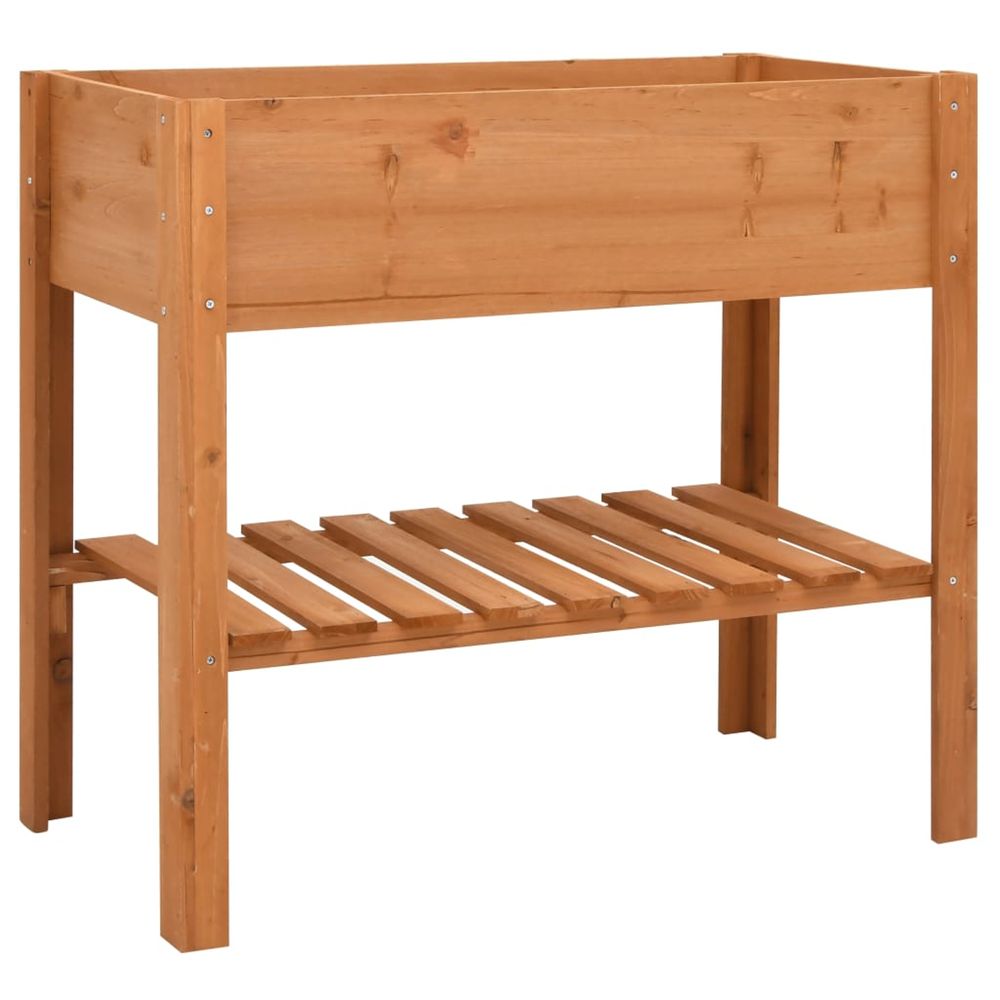 Jardinière d'extérieur 88x43x80 cm bois de sapin