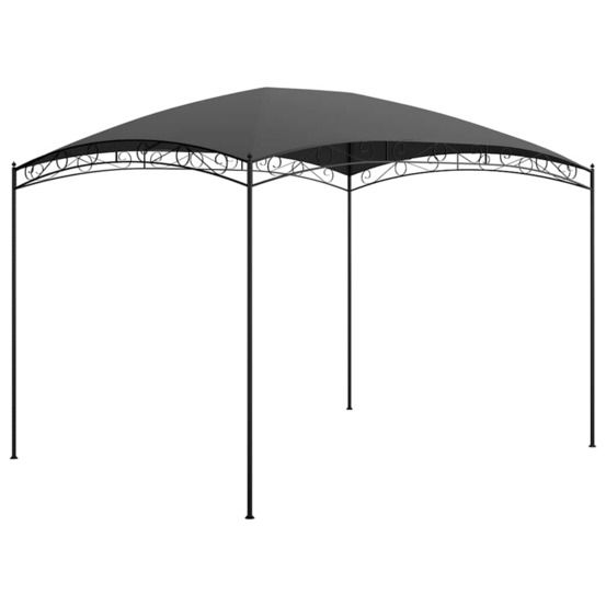 Belvédère 3x4x2,65 m anthracite 180 g/m²