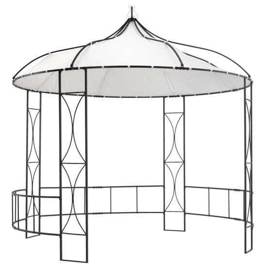 BelvédÚre 300 x 290 cm Blanc Rond