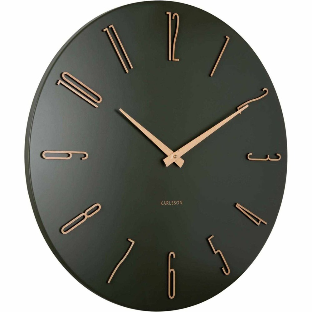 Horloge murale en métal esmerado 60 cm
