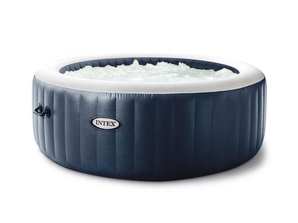 Spa gonflable purespa blue navy rond bulles 4 places