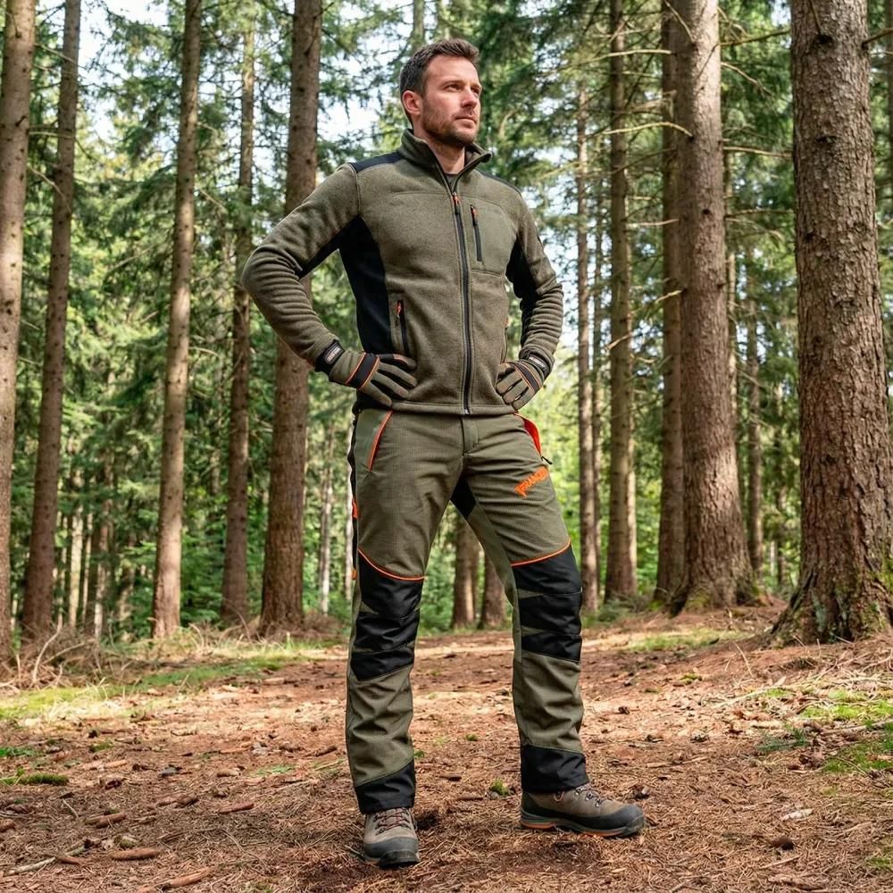 Pantalon anti-ronces francital iraty cordura® stretch avec guêtres