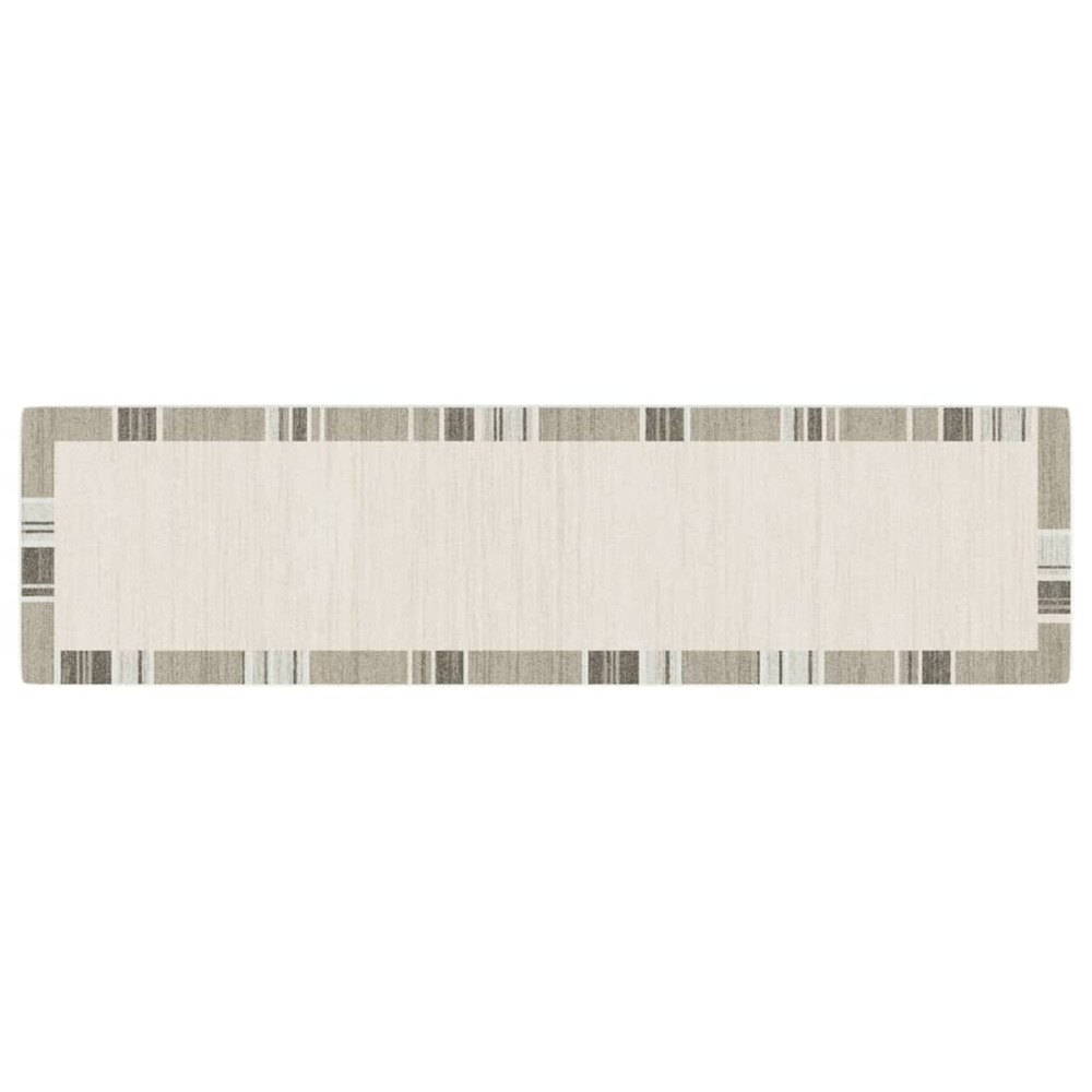 Tapis intérieur extérieur à poils courts 80x300 cm antidérapant