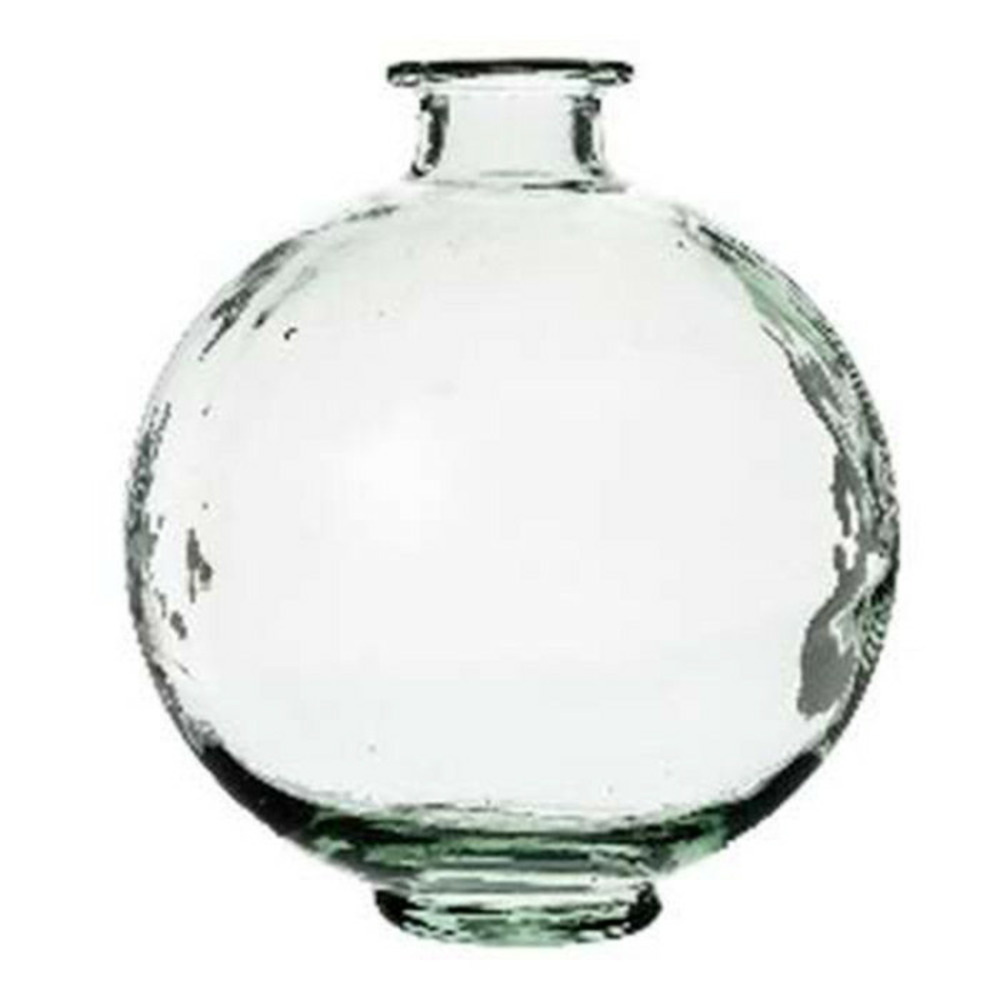Vase design en verre khem 27cm transparent