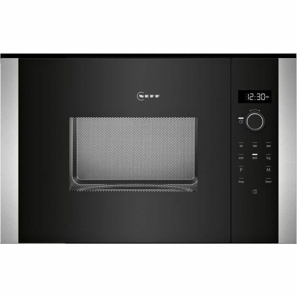 Micro-ondes simple encastrable - neff n50 - inox - 20 l - 38,2 x 59,4 x 31,7 cm