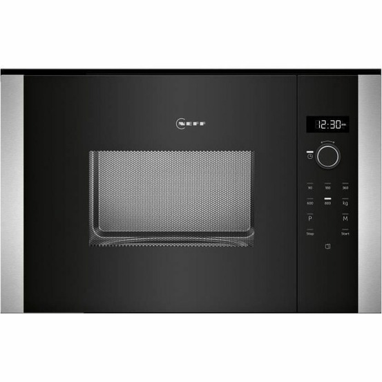 Micro-ondes simple encastrable - neff n50 - inox - 20 l - 38,2 x 59,4 x 31,7 cm