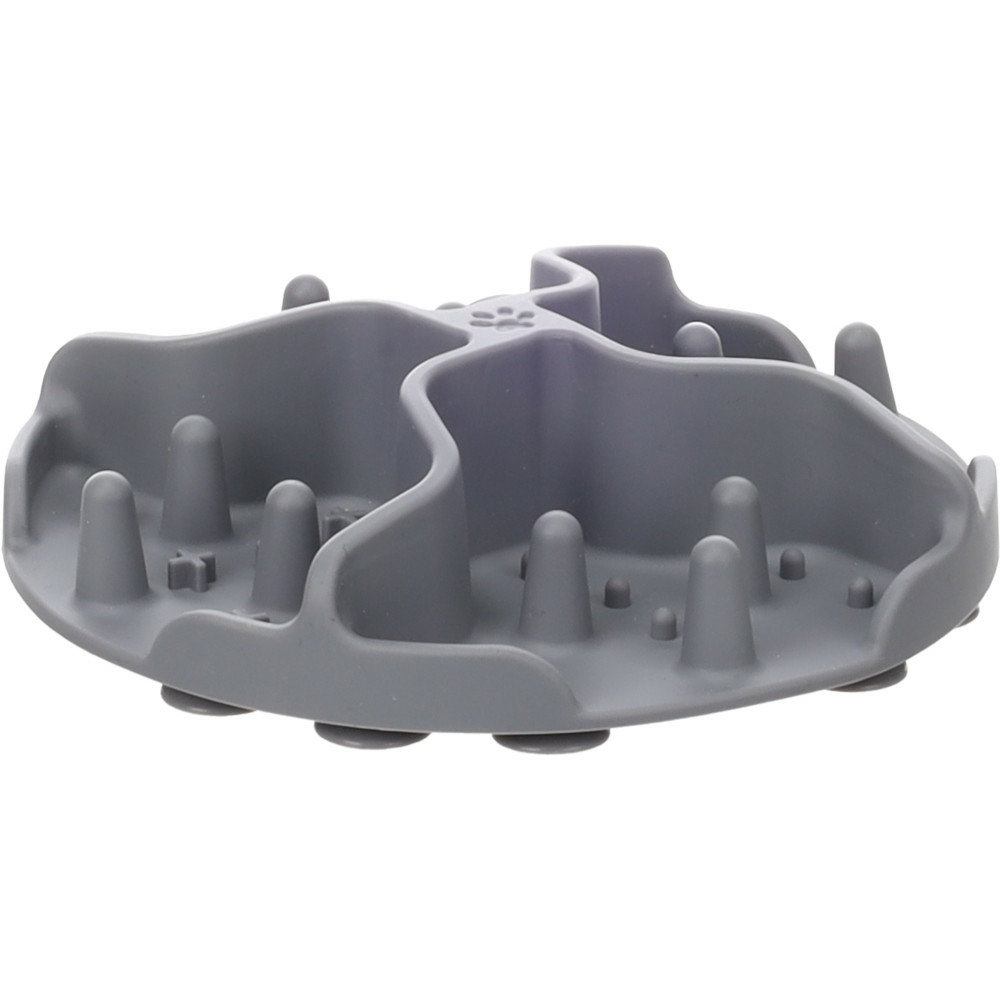 Insert anti-glouton woopy gris ø 12 cm pour gamelle chat et chien