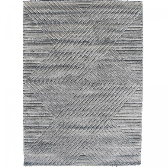 Tapis salon 160x220 lyn9 d gris, tapis ton sur ton moderne