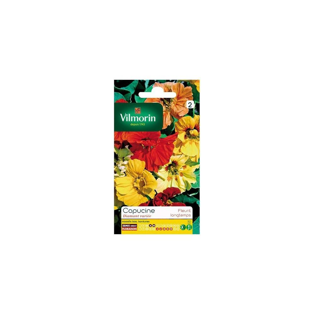 Sachet graines capucine diamant variée
