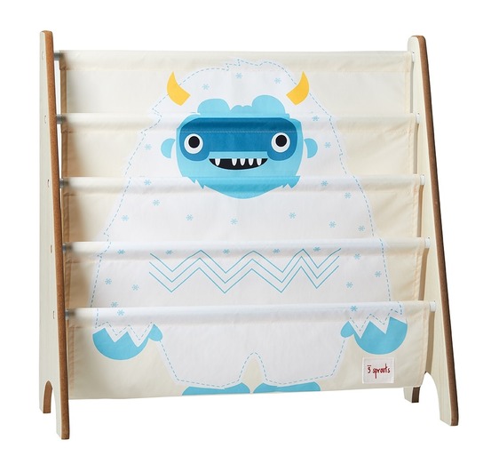 Rangement livres yéti