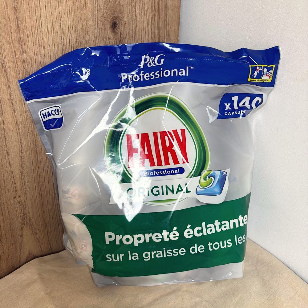 Capsules lave-vaisselle fairy tout-en-1 – pack de 140 doses