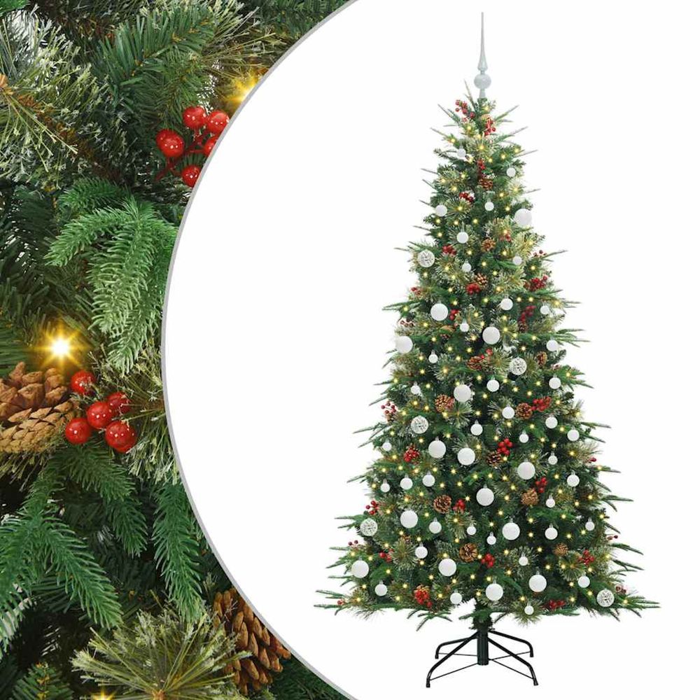 Sapin de noël artificiel à branches articulées vert 180 cm