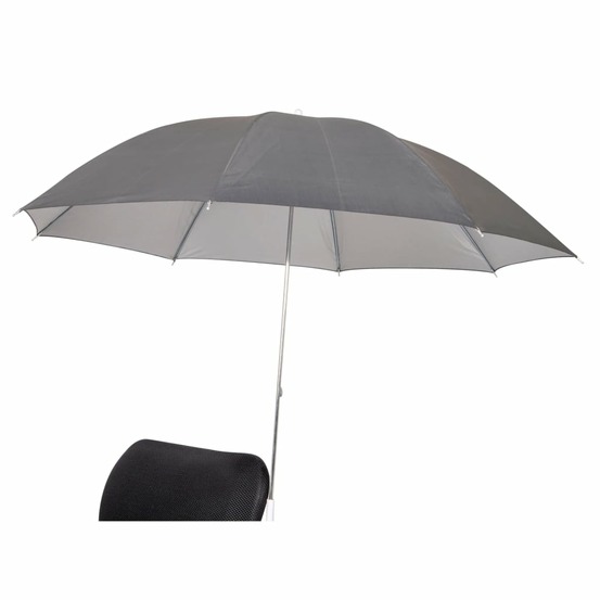 Parasol de chaise universelle 106 cm gris
