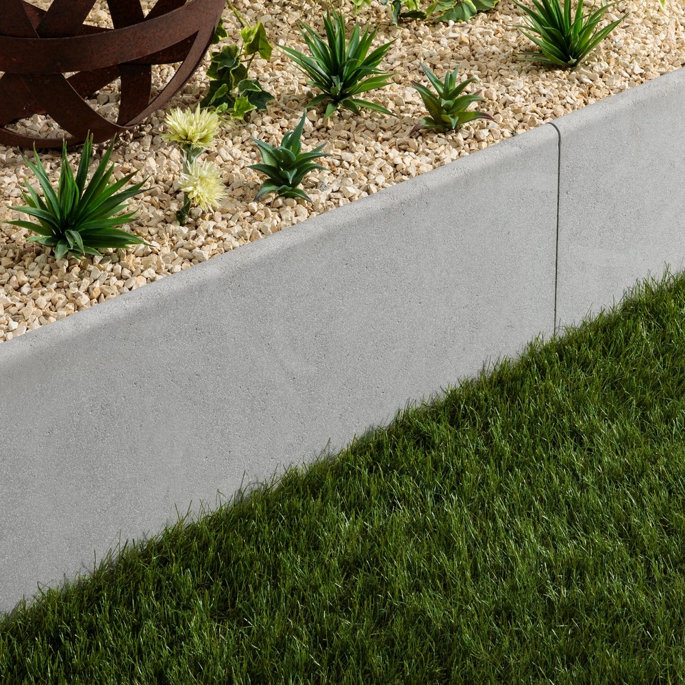 Bordure de jardin pierre de l'atlas gris 100x35x3 cm (à l'unité) - ro'ma nature