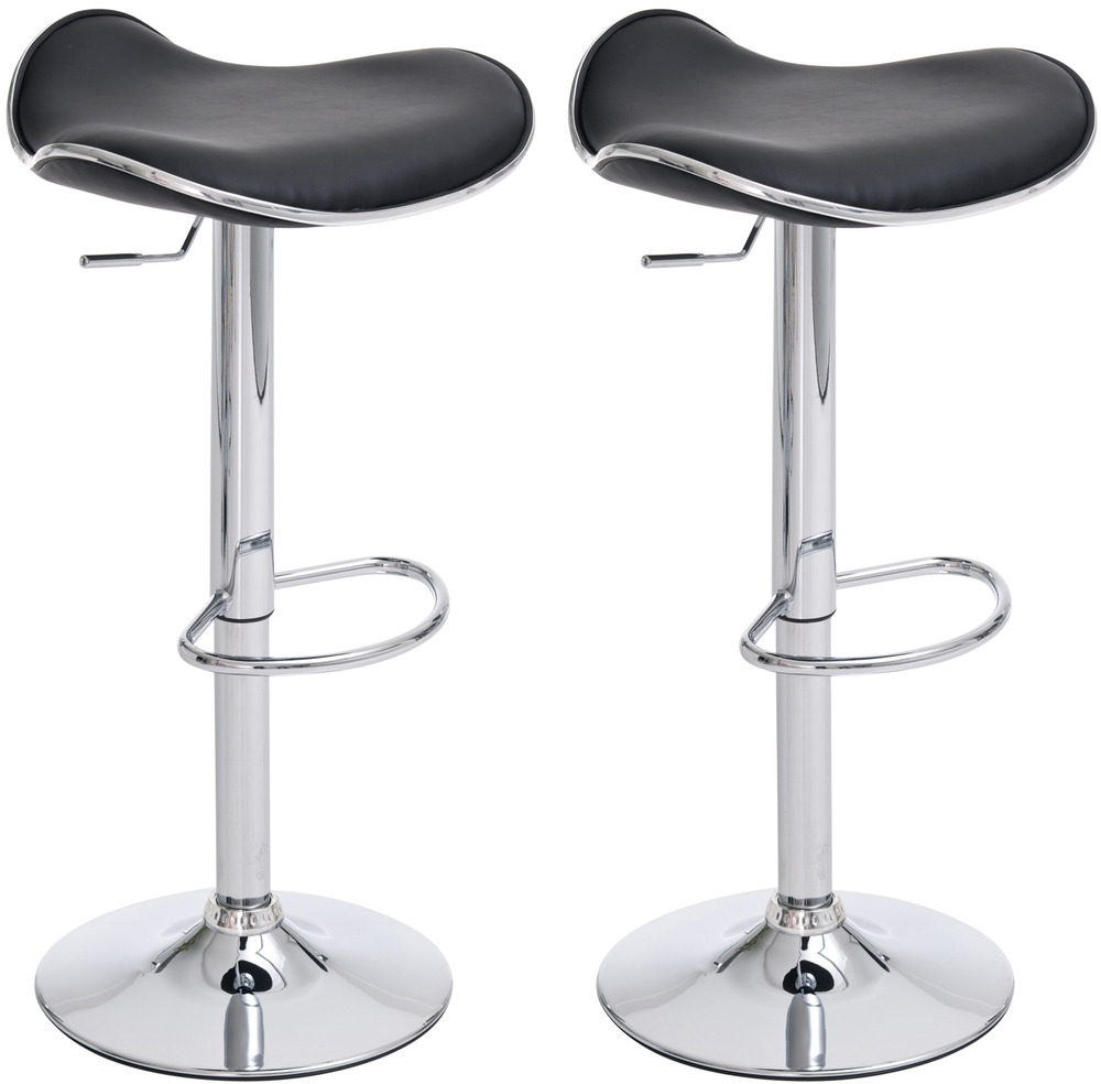 Lot de 2 tabourets de bar shanghai c