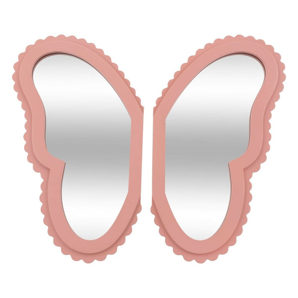 2 miroirs enfant papillon 