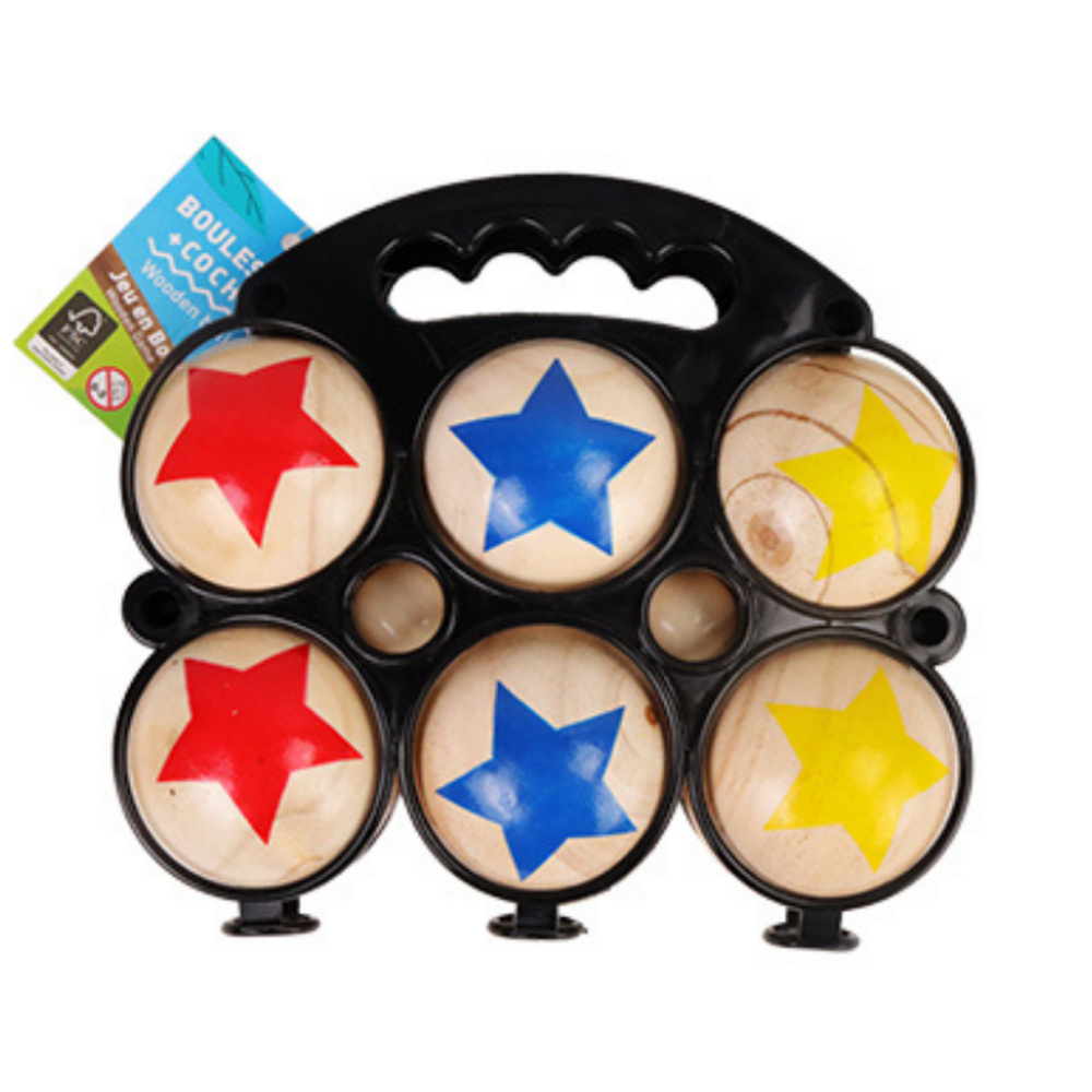Boules de pétanque bois enfant