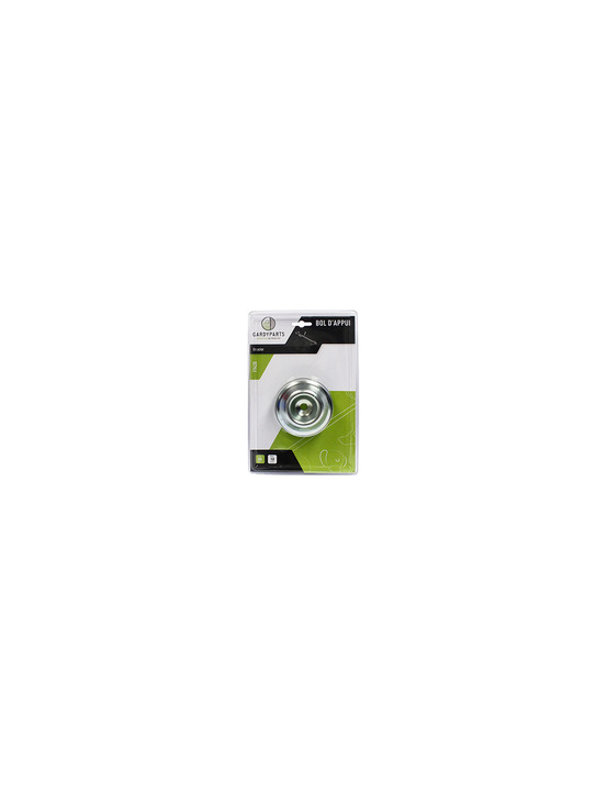 Coupelle d'appui en acier de ø: 85mm, alésage: 10mm. (sous coque).