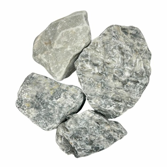 Pack +/- 1t (2 x 500kg) pierre à gabions gris bleuté ø 80/150 mm - livraison standard