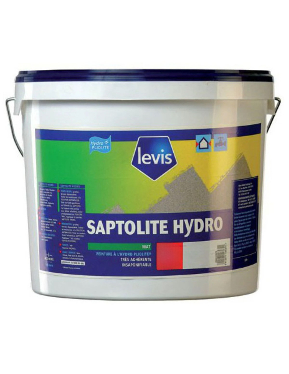 Peinture levis saptolite hydro base w 5l - levis