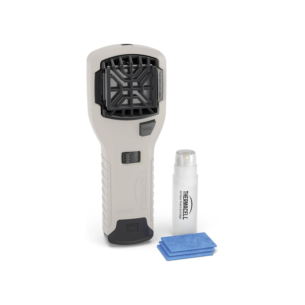 Thermacell bouclier anti-moustiques et moustiques tigres portable nomade - zone de protection 20m² - 12h de protection