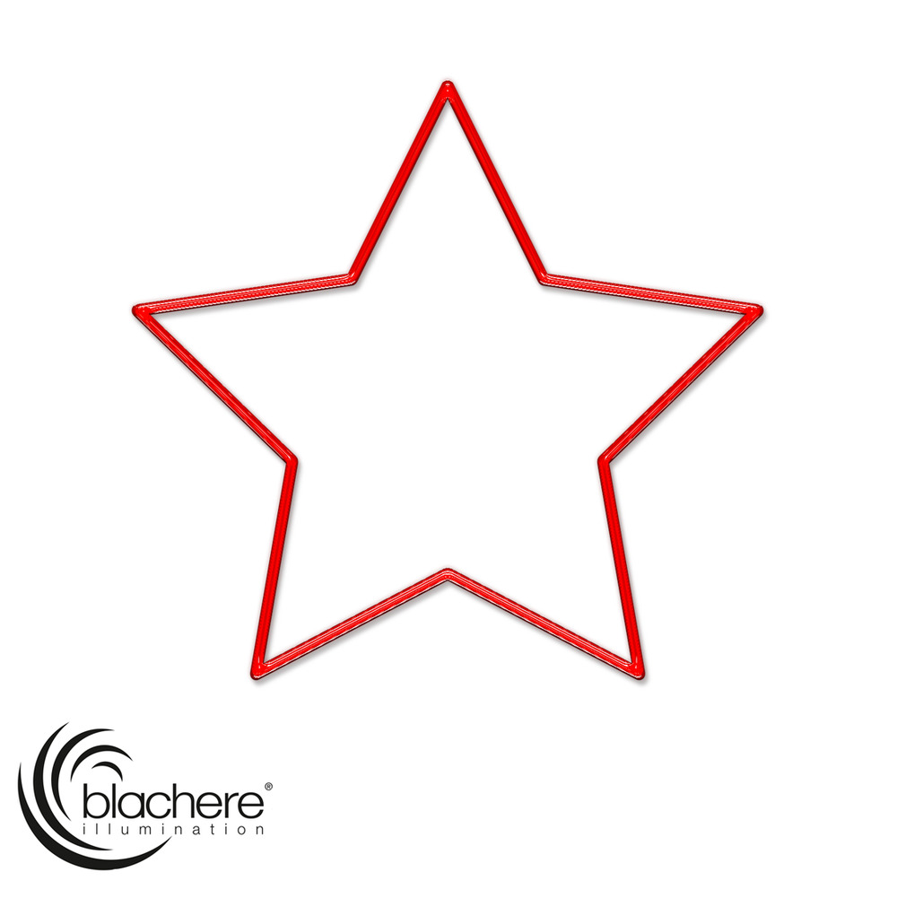 Motif etoile 2d - 38cm x 40cm