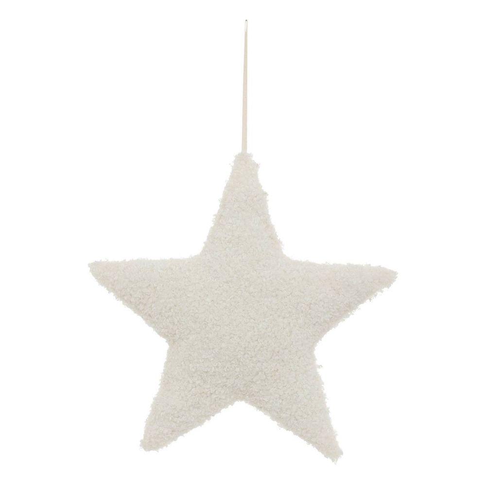 Susp etoile boucle blc h40
