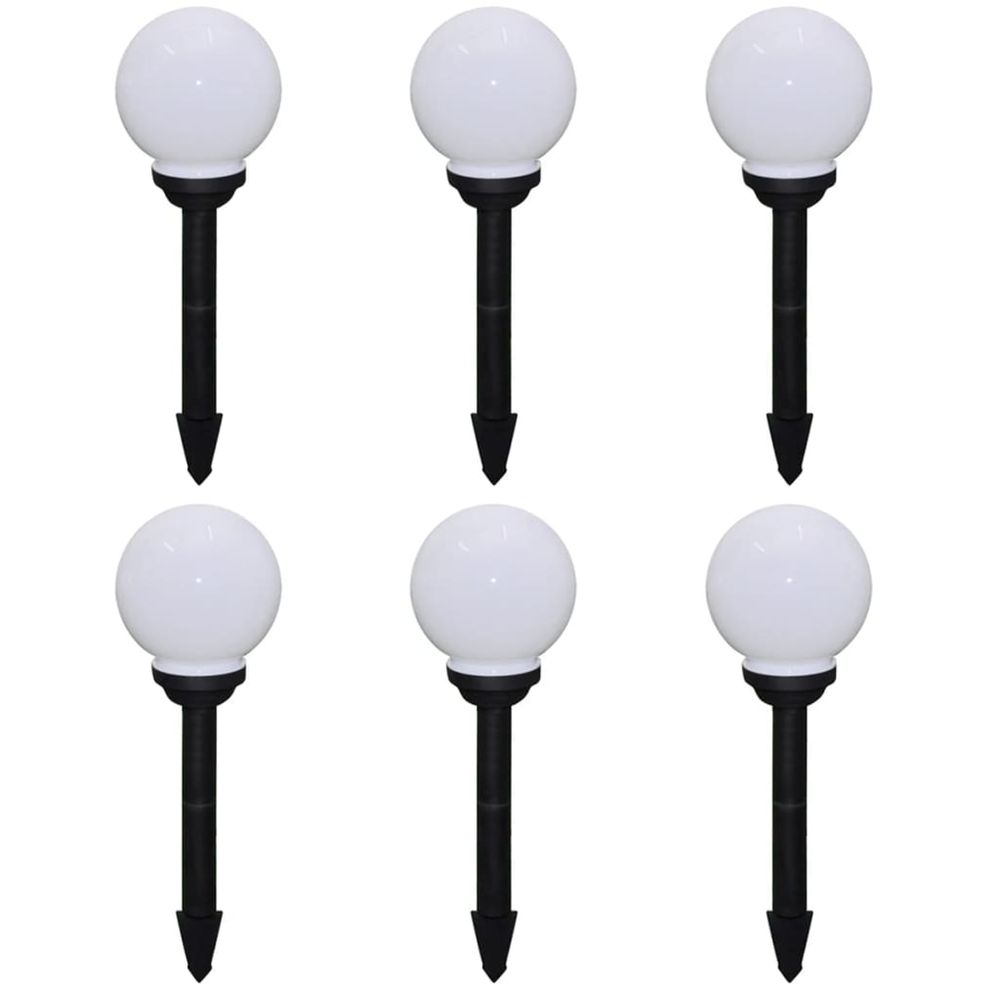 6 PCS LAMPES D ALLEE D EXTERIE-(865448)