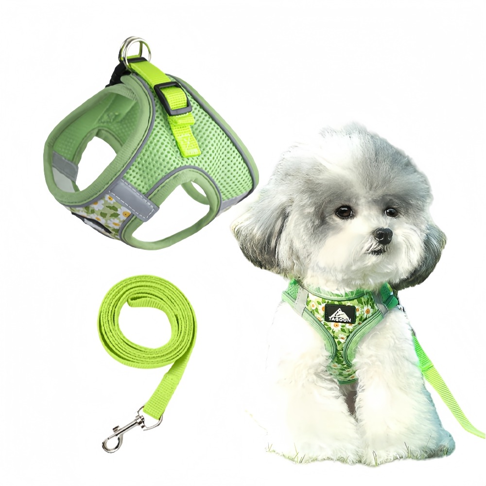 Harnais réglable en maille respirante pour chien l