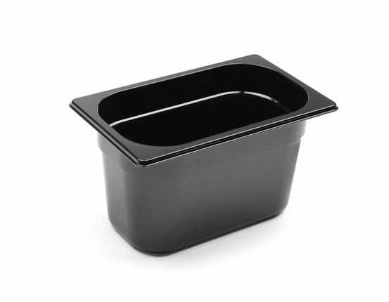 Bac gn 1/4 profi line noir - hendi