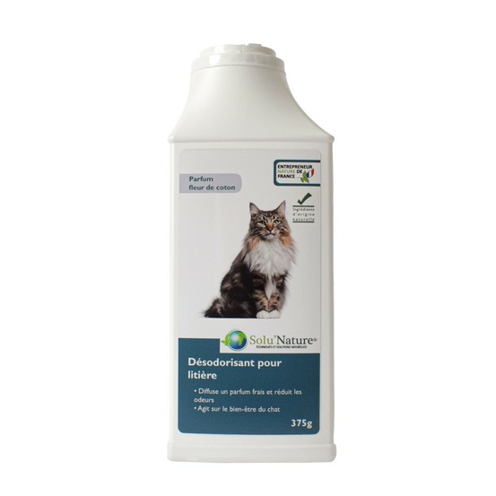 Désodorisant pour litiere - solunature 375 g