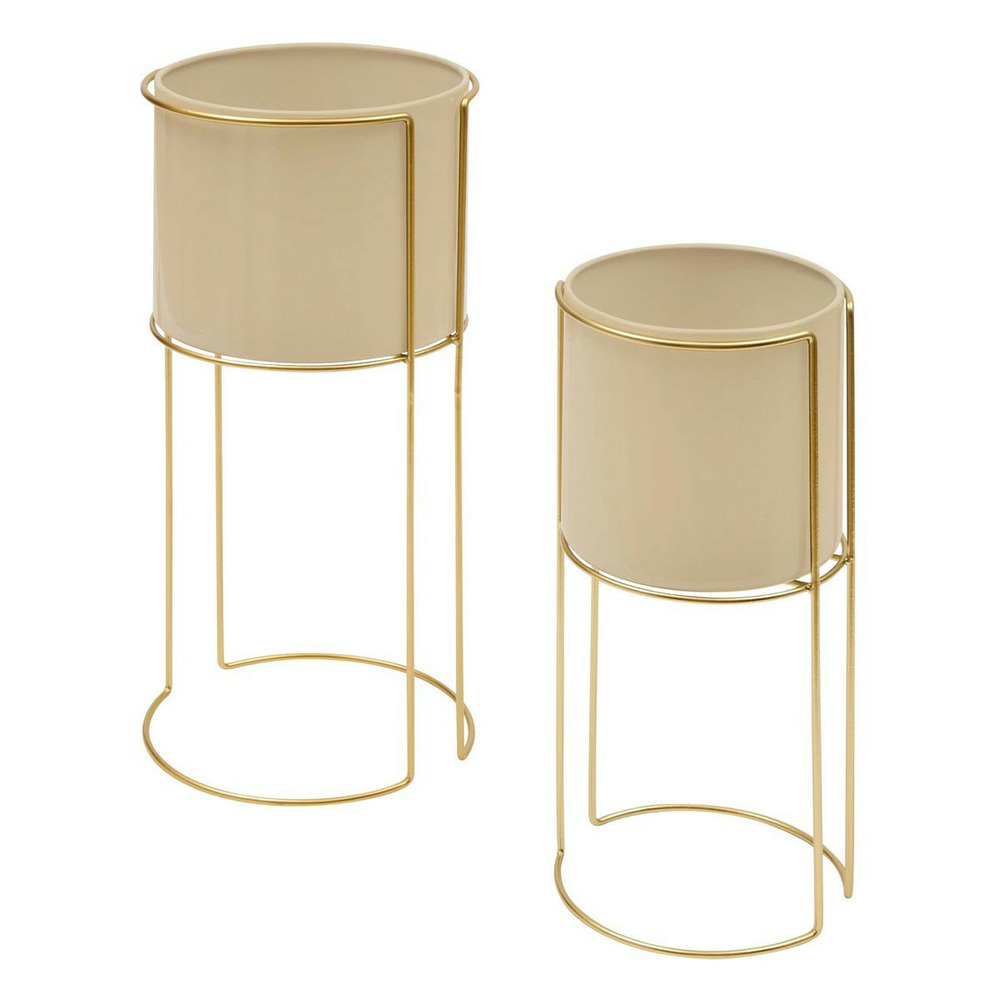 Lot de 2 cache-pots design 