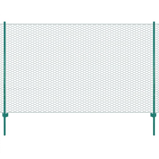 CLOTURE EN GRILLAGE METALLIQ 5-(863204)