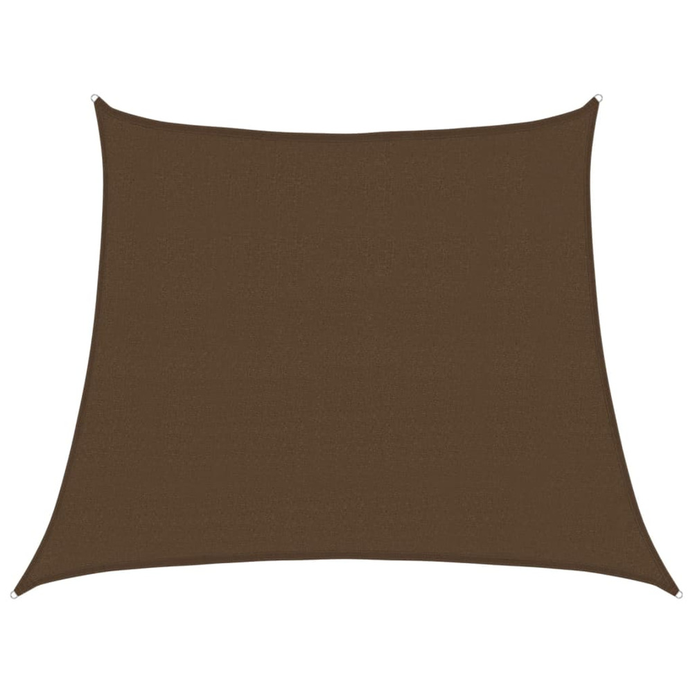 Voile d'ombrage 160 g/m² marron 3/4x3 m pehd