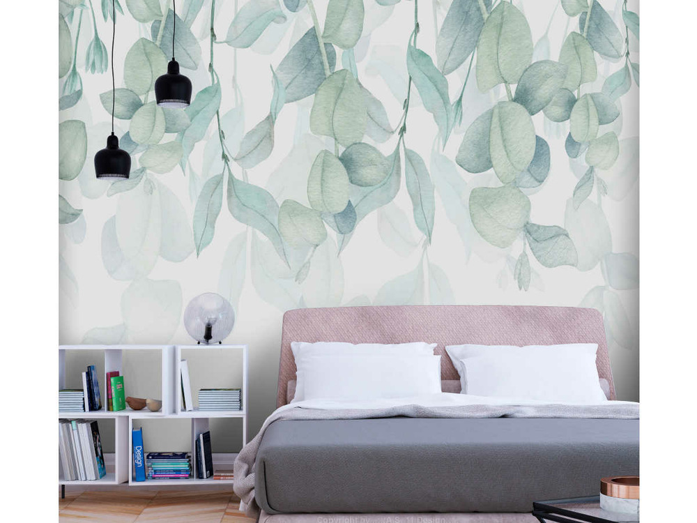 Papier peint premium - pastel flora 300 x 210 cm - artgeist