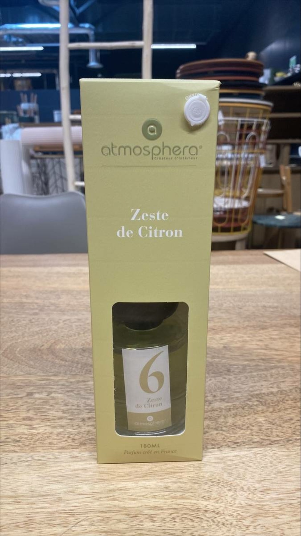 Diffuseur de parfum numia zeste de citron