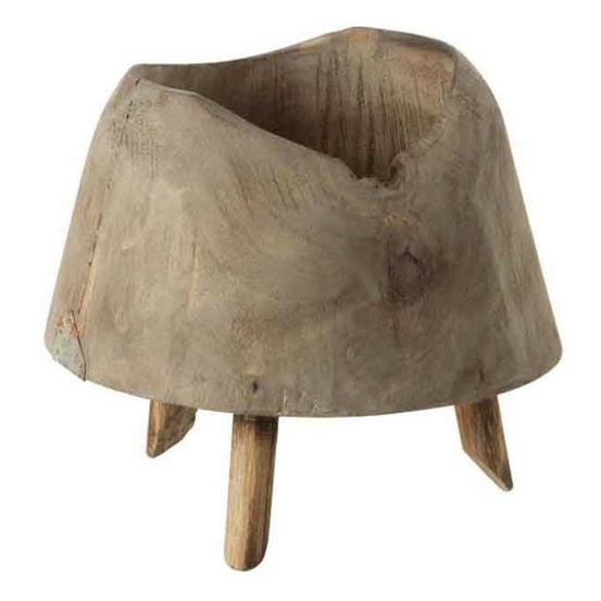 Cache-pot 3 pieds en bois